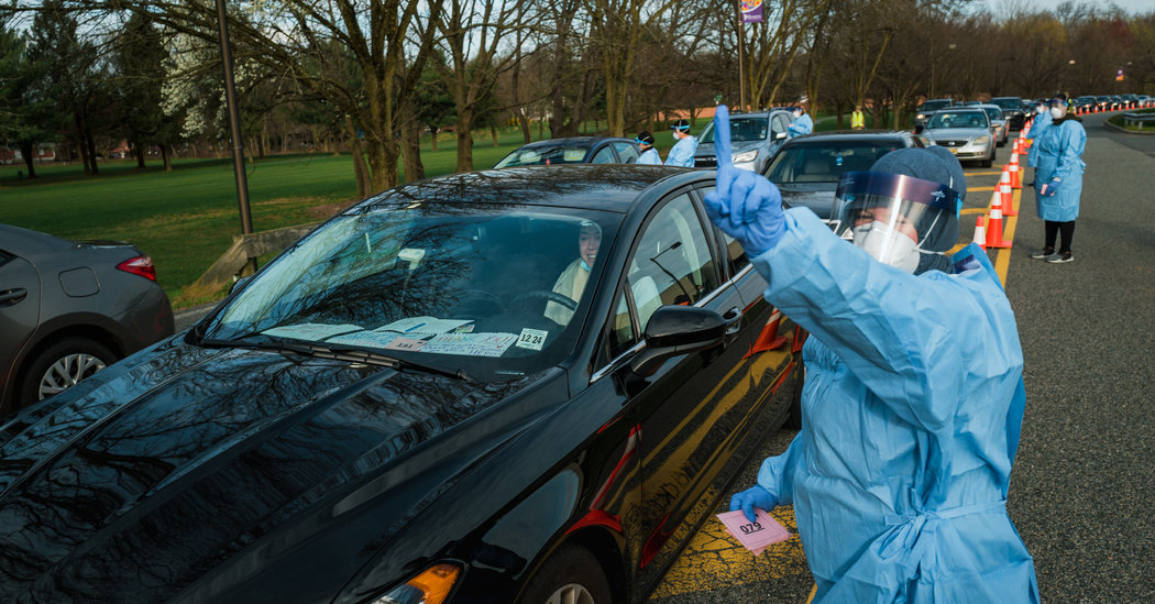 Coronavirus Nasal Swab: 3 Vans, 6 Coolers, a Plane, a Storm and 2 Labs