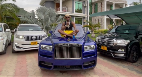 Diamond Flaunts His Fleet Of Sleek Cars, Says He's Expecting A Bentley and Lambo Soon (Video)