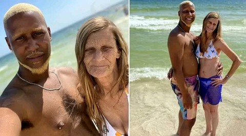 24-year-old Quran McCain has accepted and engaged to his 64-year-old lover, Cheryl McGregor photo