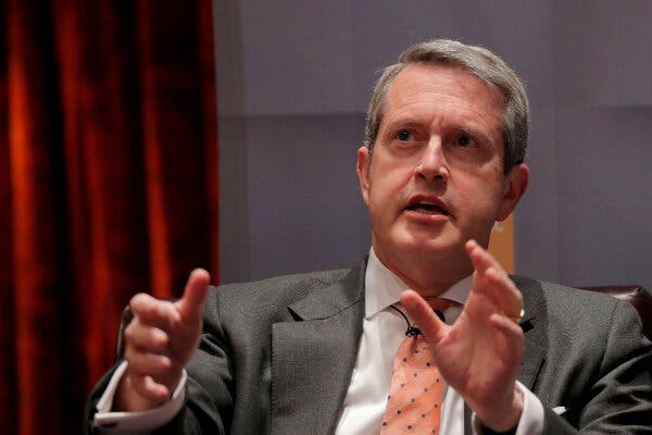 Randal K. Quarles, the Federal Reserve’s vice chair for supervision.
