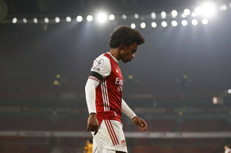 Brazil winger Willian leaves Arsenal : The standard Sports