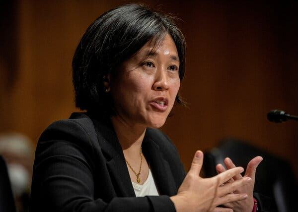 Katherine Tai, the U.S. trade representative.