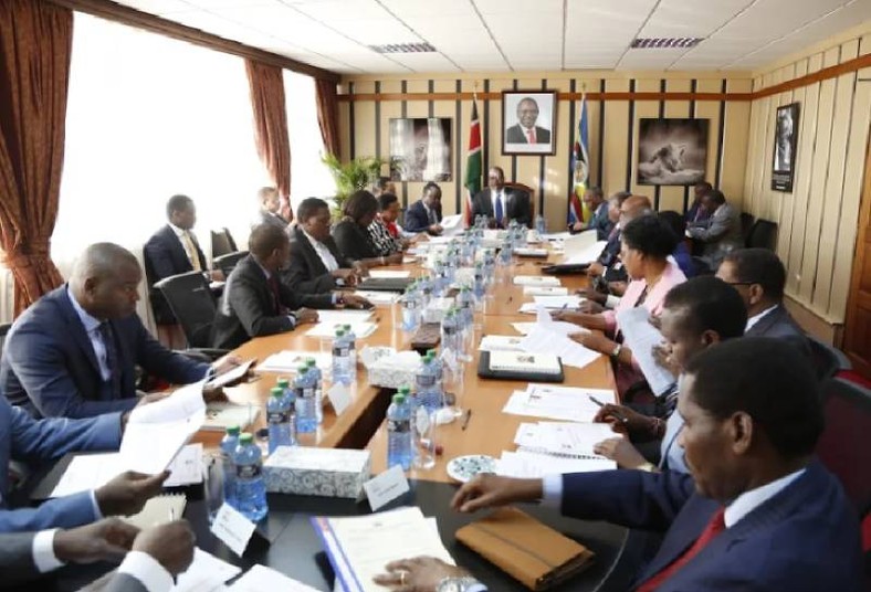 File image of a past Cabinet meeting 