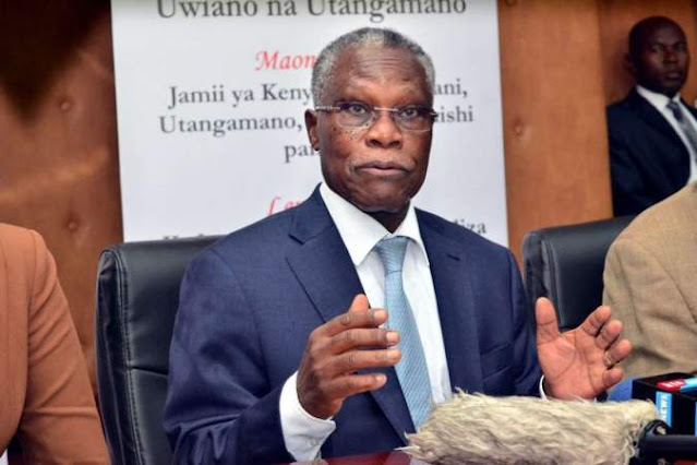 NCIC chairman Samuel Kobia photo on Kenya's banned words labelled as hatespeech