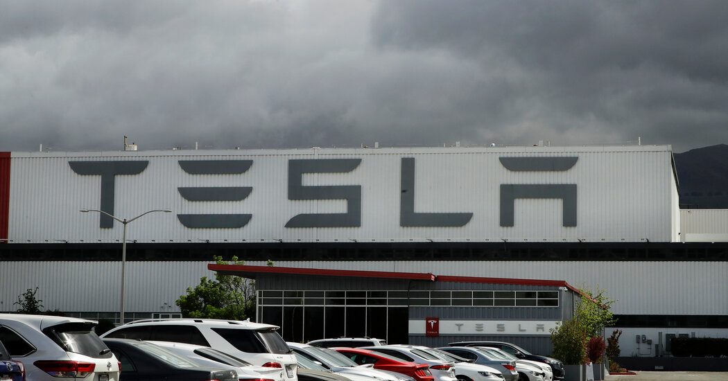 California sues Tesla, saying the company permitted racial discrimination at its factory.