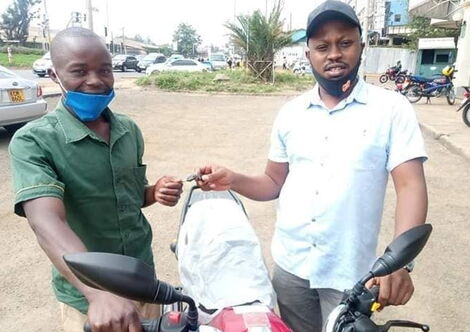 Tik-Tok Star Alvan Gatitu Repays Watchman Who Saved Him
