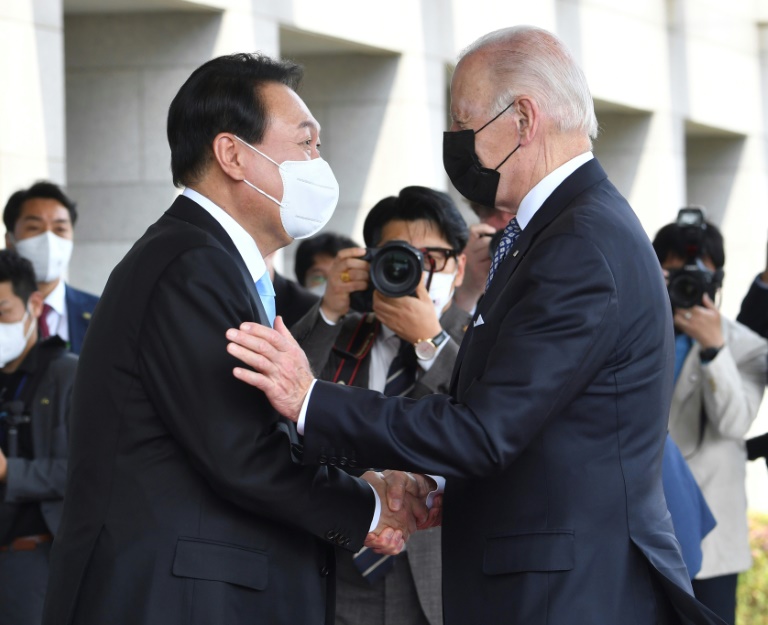Biden arrives in Japan with no response on outreach to North Korea