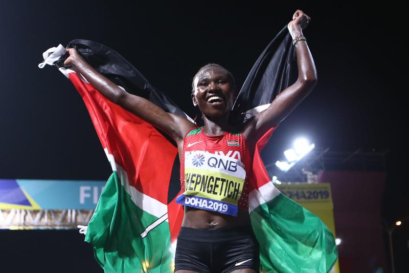 Kenya's Chepngetich among favourites for marathon gold in Tokyo : The standard Sports