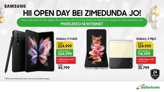 Here are the best Safaricom Open Day Deals this December