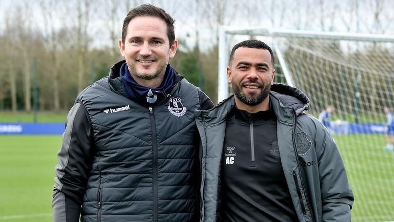 Ashley Cole joins Lampard's coaching team at Everton : The standard Sports