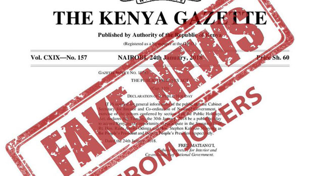 When it's fake; it’s not news! Fact Checking is the hallmark of journalism » Capital News