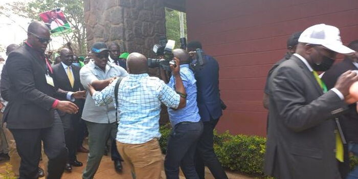 DP Ruto Arrives at Mudavadi's Bomas Event