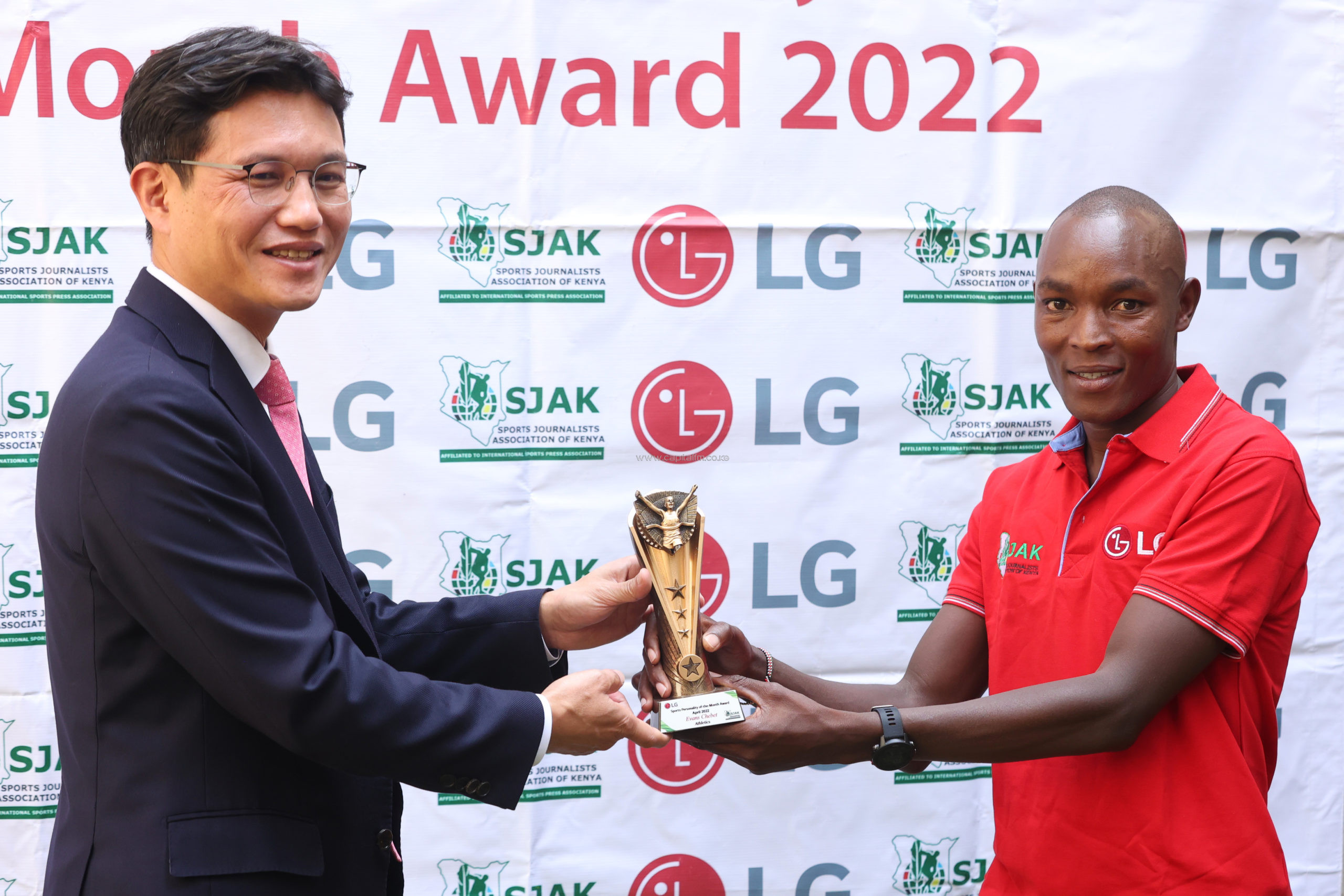 Boston Marathon Champ Chebet Scoops LG Sports Personality For April