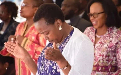 DP RUTO’s wife, RACHEL, linked to maize scandal, Did JOSHUA KUTUNY post this on WhatsApp? And the way she prays (LOOK).