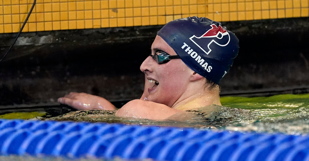 Lia Thomas Wins an NCAA Swimming Title