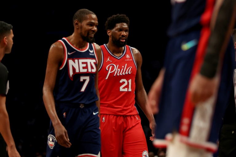 Embiid powers 76ers past Durant's Nets, Warriors-Nuggets postponed