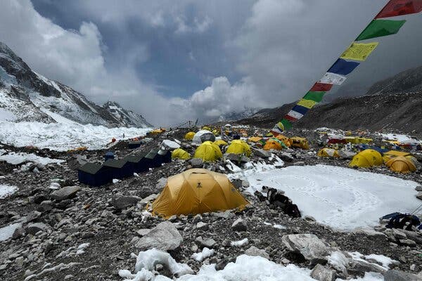 In recent weeks, several climbers have been flown out of Mount Everest Base Camp after reporting symptoms of Covid-19, then tested positive.