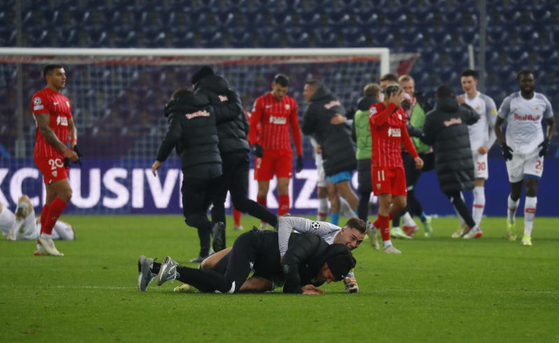 Champions League: Okafor strike sees Salzburg to historic win over Sevilla : The standard Sports