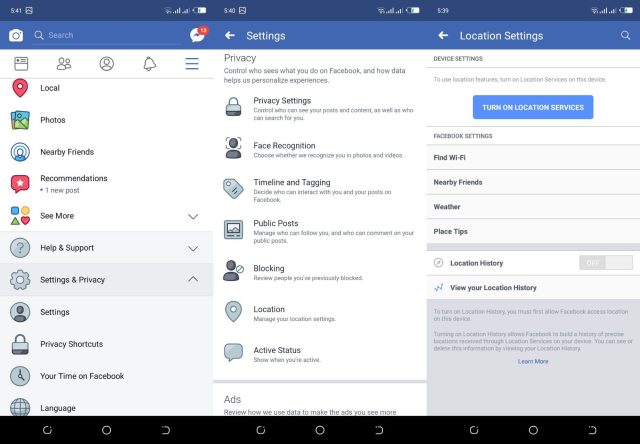 Facebook Will Still Follow You Even After You've Turned off Location History