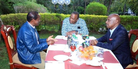 Inside Uhuru's 5-Hour Dinner Meeting at Kalonzo's Home