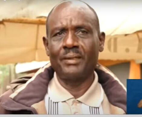 the late Caroline Kangogo's father Barnabas Kibor.
