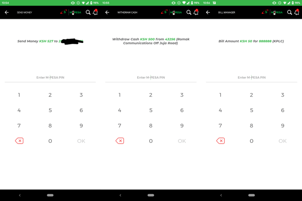 mySafaricom app now supports in-app M-PESA PIN authentication