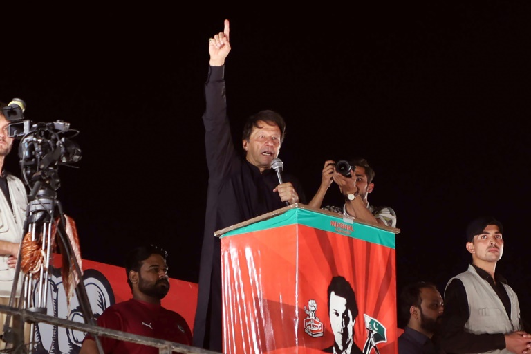 Ousted PM Khan leads protest march to Pakistan capital » Capital News