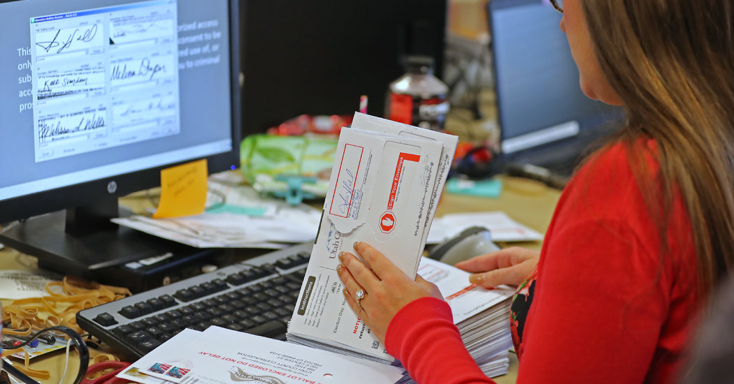 Republicans Pursue Limits on Voting by Mail, Despite the Coronavirus