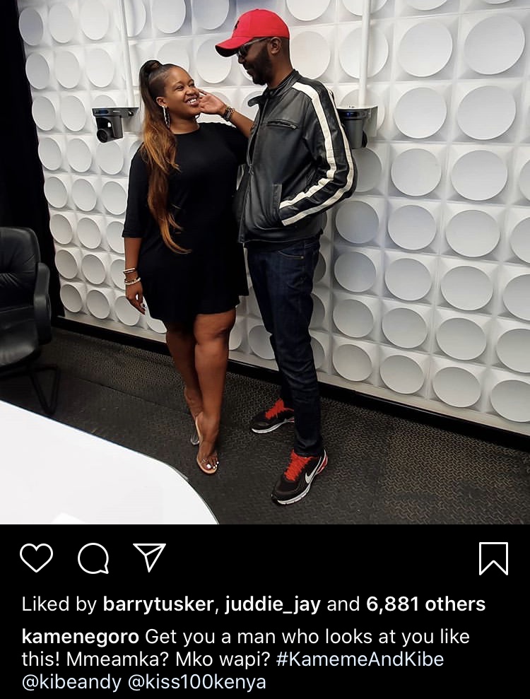 Kamene Goro hints at a possible romantic relationship with Andrew Kibe (Photo)