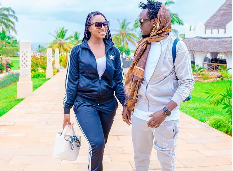 Eyebrows Raised As Bahati Ditches His Wife Diana Marua On Mother's Day