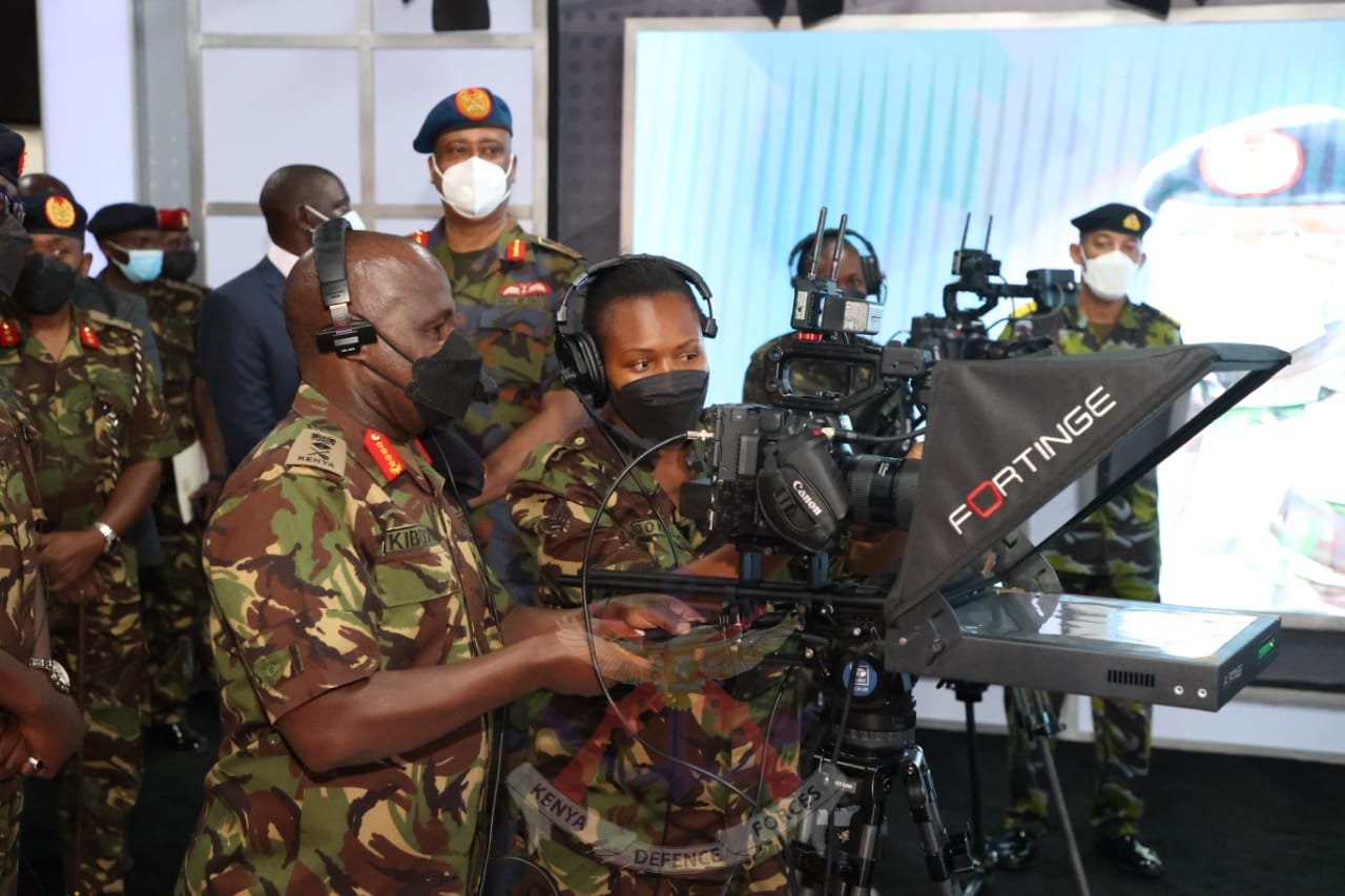 KDF opens new Strategic Communications Office complete with TV, Radio studios » Capital News