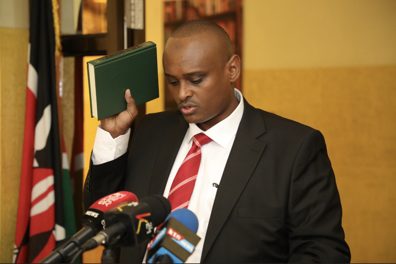 Abdiwahab Abdi takes oath as SRC member to represent JSC » Capital News
