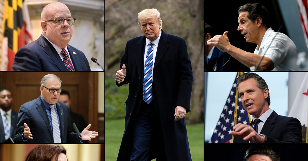Opinion | Trump Is Politicizing the Pandemic. Governors Can Fight Back.