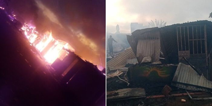 Firefighters Run For Their Lives After Arriving Late to Save Ksh 50M Property