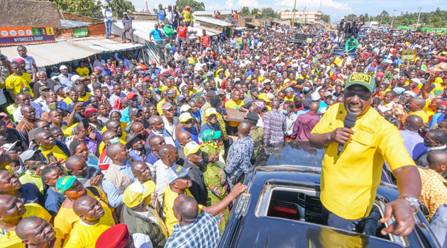 Ruto says formation of DAP-K a scheme by Raila to destabilize ANC, FORD- Kenya » Capital News