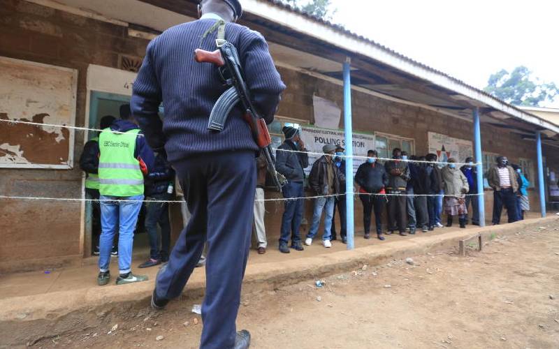 Yes, elections should not be a matter of life and death