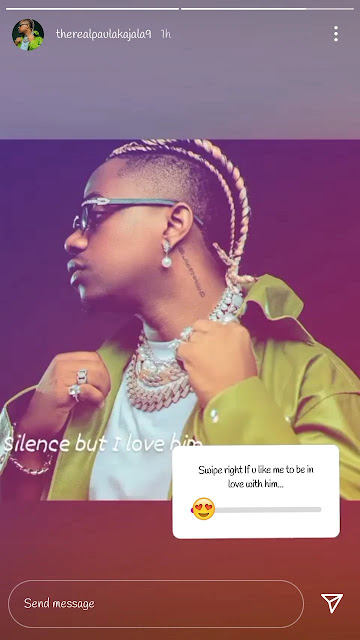 Paula Kajala who is dating singer Rayvanny  photo