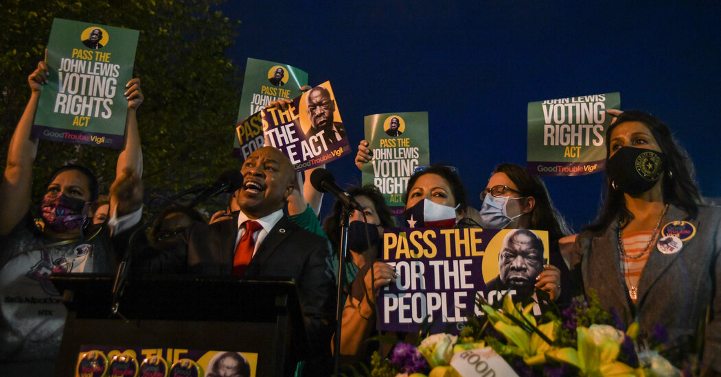 House Democrats introduce a bill to beef up the Voting Rights Act.