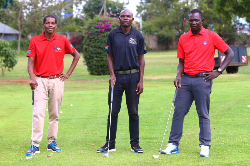 Former amateur golf champion Makokha going for gold in Brazil : The standard Sports