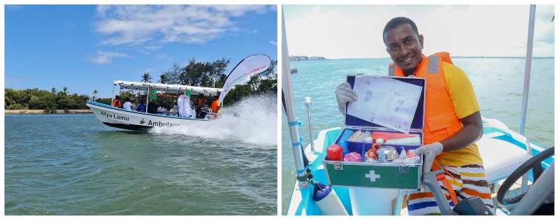 Safaricom Foundation Donates Boat Ambulance for Lamu Residents