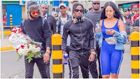 DAILY POST: DIAMOND PLATINUMZ goes ga ga over his new Kenyan lover, TANASHA OKETCH