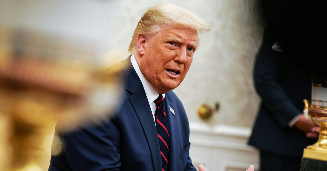 After Another Week of Setbacks, Trump Looks to Change the Story Line