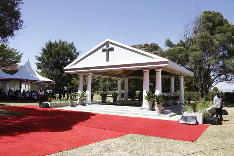 Former President Daniel Moi's 8-pillar mausoleum open to the public