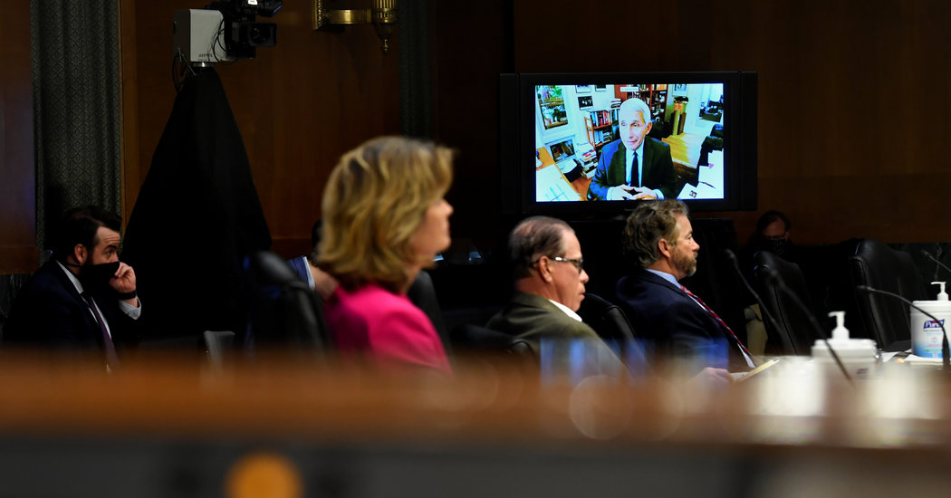 Fauci Hearing: Who Were Those Masked (and Unmasked) Senators?