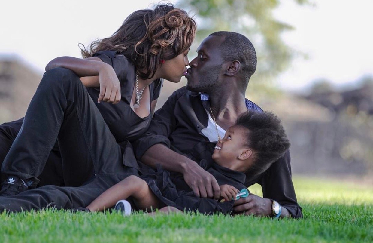 King Kaka with his family