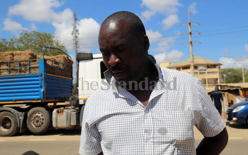 Trader makes hay while sun scorches land