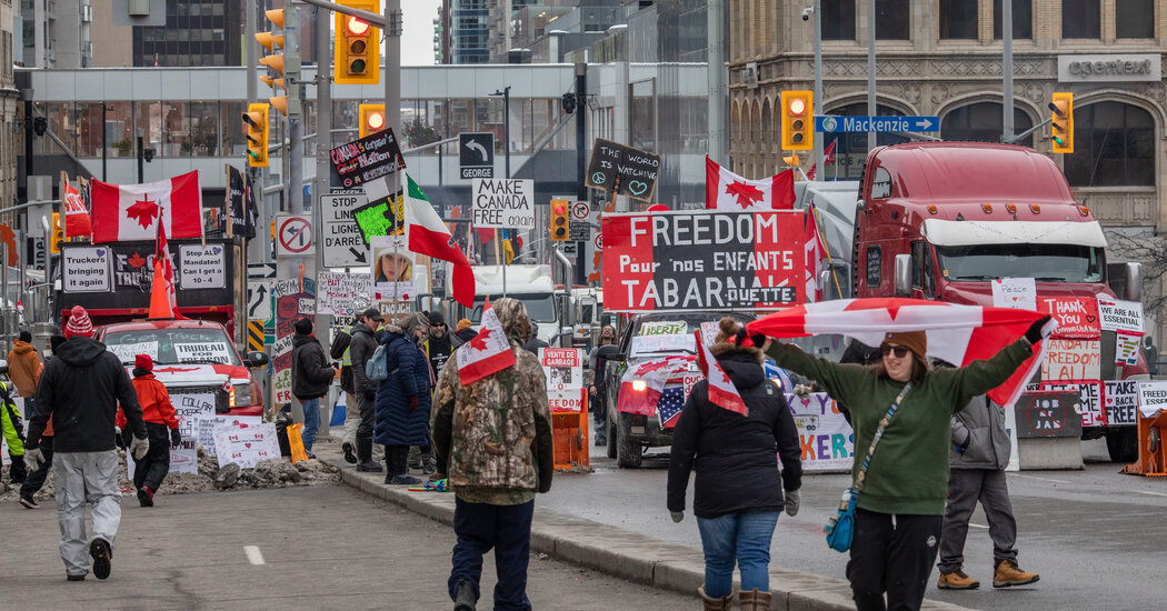 Trucker Protests Live Updates: Ontario Declares State of Emergency