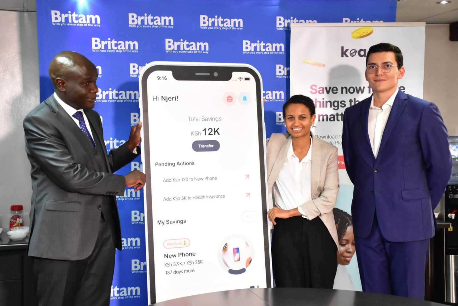 Britam partners with KOA to offer low risk investment opportunities
