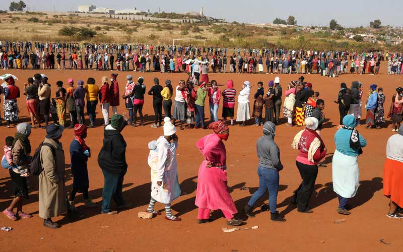 South Africa's jobless rate tops 30 per cent