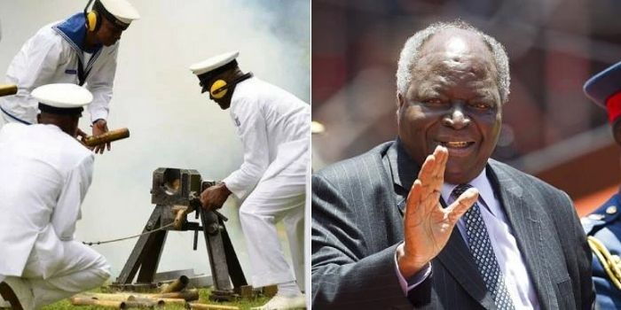 Kibaki To Receive 19 Gun Salute, Not 21: Here is Why